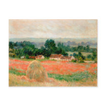 Haystack at Giverny, Claude Monet Post Card