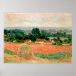 Haystack at Giverny, Claude Monet posters