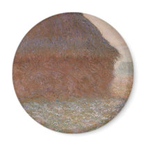 Haystack in the Sunlight (1890) magnets