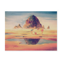 HAYSTACK ROCK by SHARON SHARPE postcards