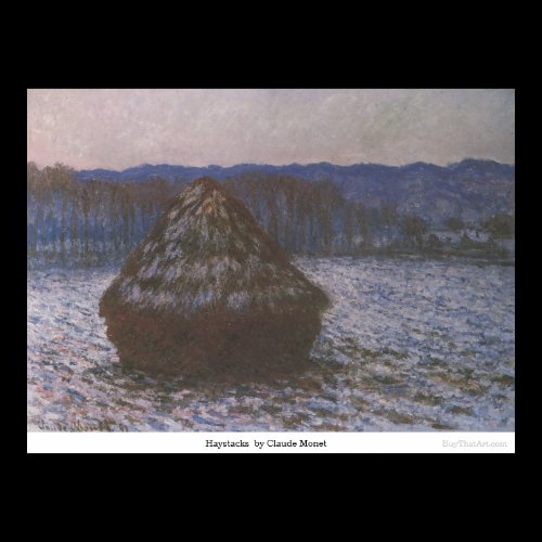 Haystacks  by Claude Monet Posters