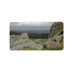Haytor. Rocks in Devon England. Personalized Address Labels