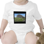 Haytor. Rocks in Devon England. On Black. Baby Creeper