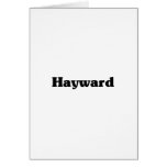 Hayward Classic t shirts Card
