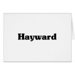 Hayward Classic t shirts Greeting Cards
