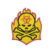 Haz Mat Logo embroidered shirts by ZazzleEmbroidery Haz Mat Logo embroidered shirts