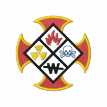 Haz-mat Logo embroidered shirts by ZazzleEmbroidery Haz-mat Logo embroidered shirts