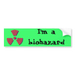 hazard bumper stickers