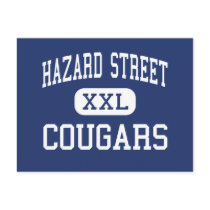 Hazard Street Cougars Middle Syracuse postcards