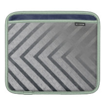 Hazard Stripe Metal Sleeve For iPads