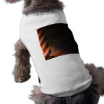 Hazard Stripes Abstract Layout Doggie Tee