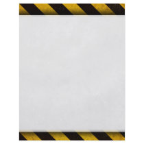 Hazard Stripes Flier (2-sided) Flyer
