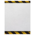 Hazard Stripes Letterhead