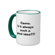 Hazards of Camo Mug