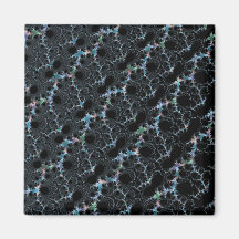 Haze - Mandelbrot Fractal Refrigerator Magnet