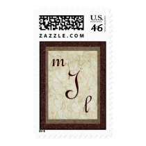 Hazel Brown Monogram Stamp