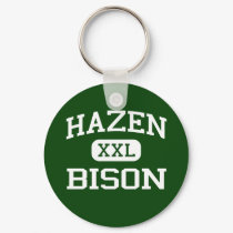 Hazen - Bison - High School - Hazen North Dakota keychains