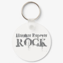 Hazmat Experts Rock keychains by busybrain Hazmat Experts Rock keychains