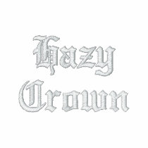Hazy Crown embroidered shirts by skodgy Hazy Crown embroidered shirts
