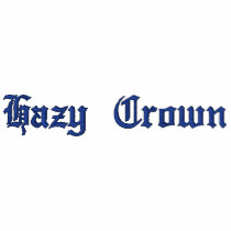 Hazy Crown embroidered shirts by skodgy Hazy Crown embroidered shirts
