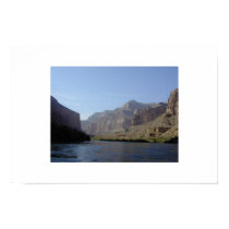 Hazy Grand Canyon posters
