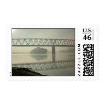 Hazy Morning Postage Stamp