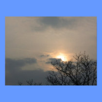 Hazy Sun Poster posters