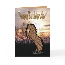 HBD Dad -customize Greeting Card