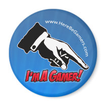 HBG! I'm A Gamer! magnet