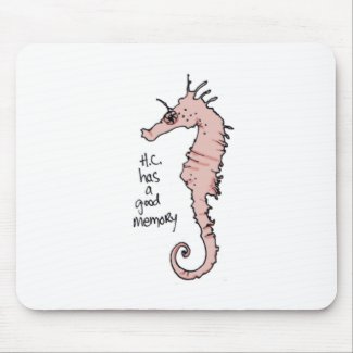 HC the Seahorse mousepad