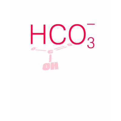 HCO3- Bicarbonate Lewis Structure Tshirt by pointlessmeme