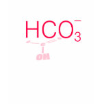 HCO3- Bicarbonate Lewis Structure t-shirts