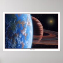 HD177830 b and Moon Print