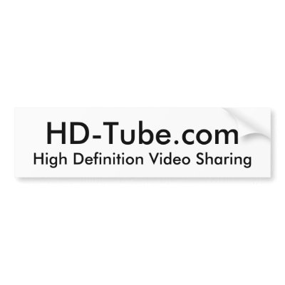 HD-Tube Bumper Sticker by bootmaker