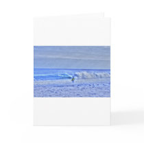 HDR BodyBoard Surfer Checking Out Ocean Waves
