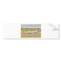 HDR Jet Landing Airbrakes On Bumper Stickers