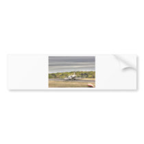 HDR Jet Plane AirBrakes On Bumper Sticker