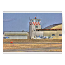 HDR Planes Distance Under Control Tower