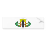 HDT Badge Bumper Sticker
