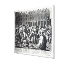 He and His Drunken Companions Raise Canvas Prints