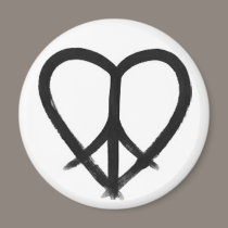 HE(ART) of Peace magnets