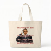 He Can Hear You Now! Canvas Bag