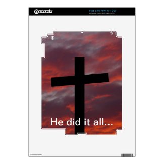 He did it all... decals for ipad 2
