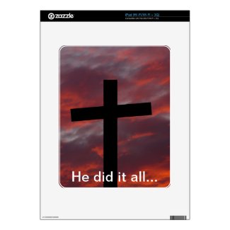 He did it all... ipad decals