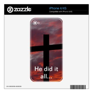 He did it all... iphone 4 skins