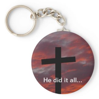 He did it all... keychain