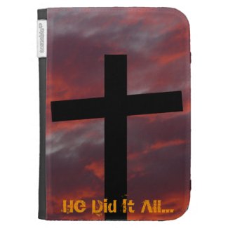 He did it all... kindle folio case