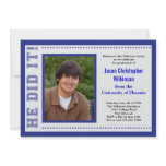 He Did It! Graduation Photo Invitation