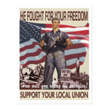 He Fought For Your Freedom Postcard
