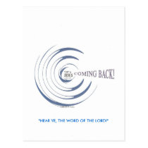 He is Coming! postcards